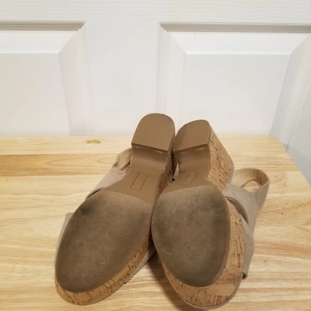 Vintage 7 Eight Wedge Heels